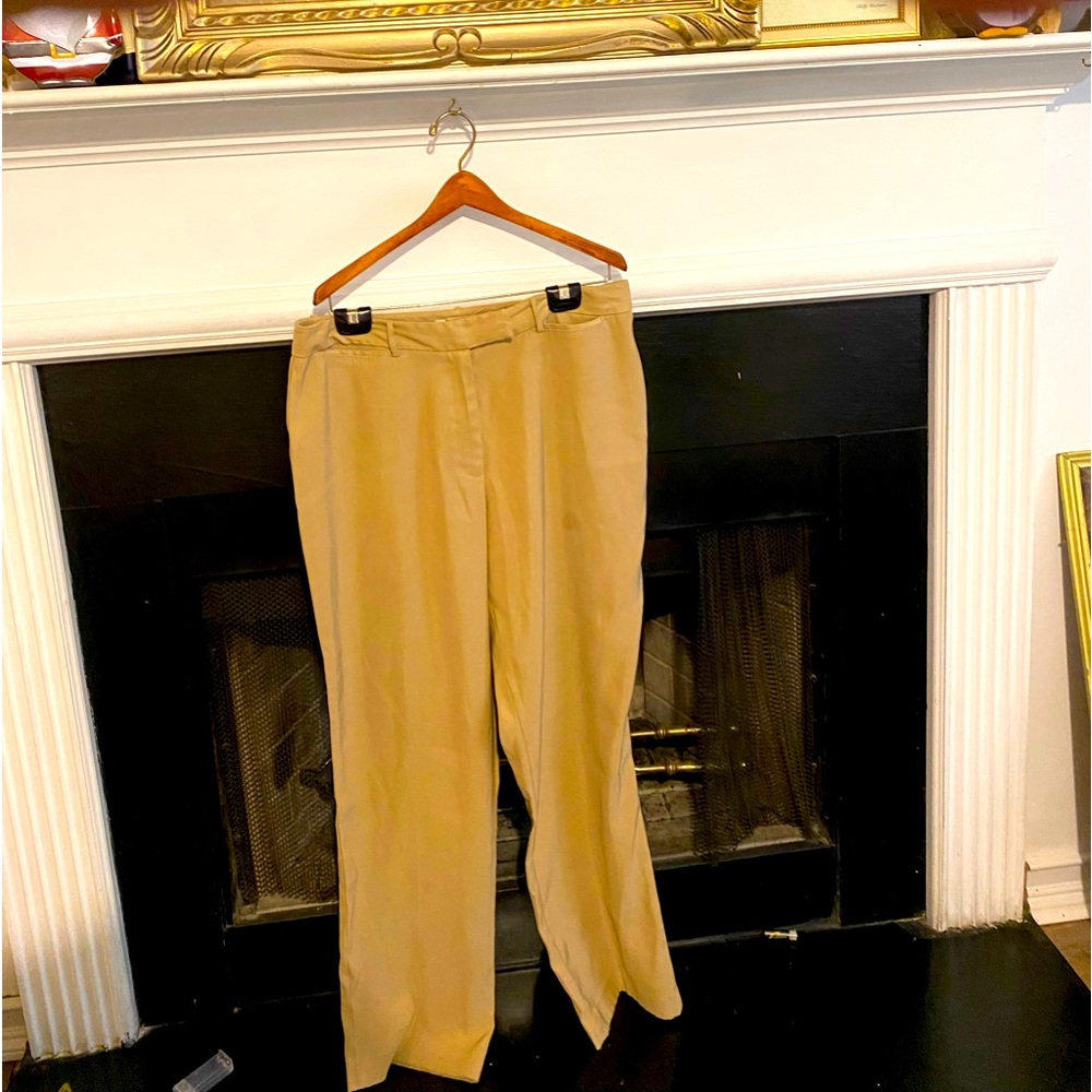 Tan khaki pants